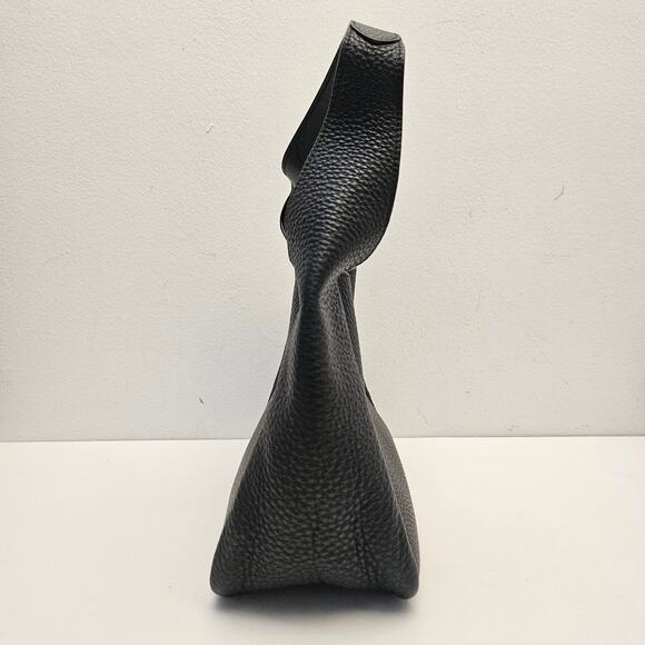 Prada Vitello Daino Small Soft Dynamique Hobo Black - Picture 4 of 9